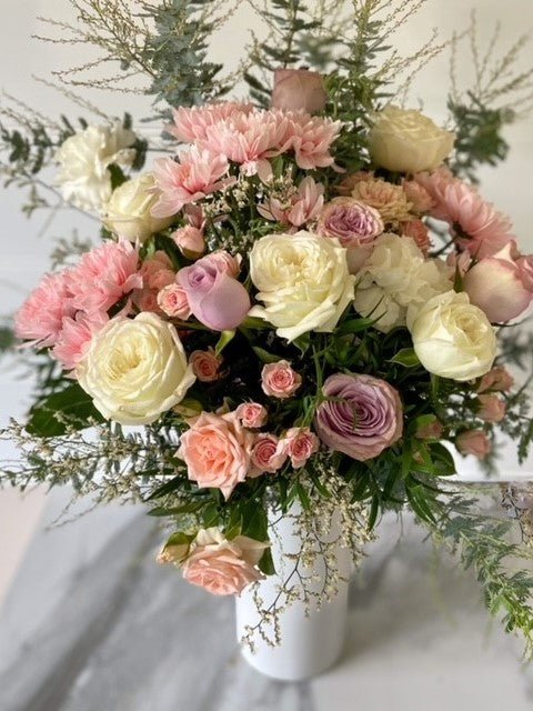 Mother's Day Bouquet & Sparkling Wine or Champagne - Inkberry Flowers